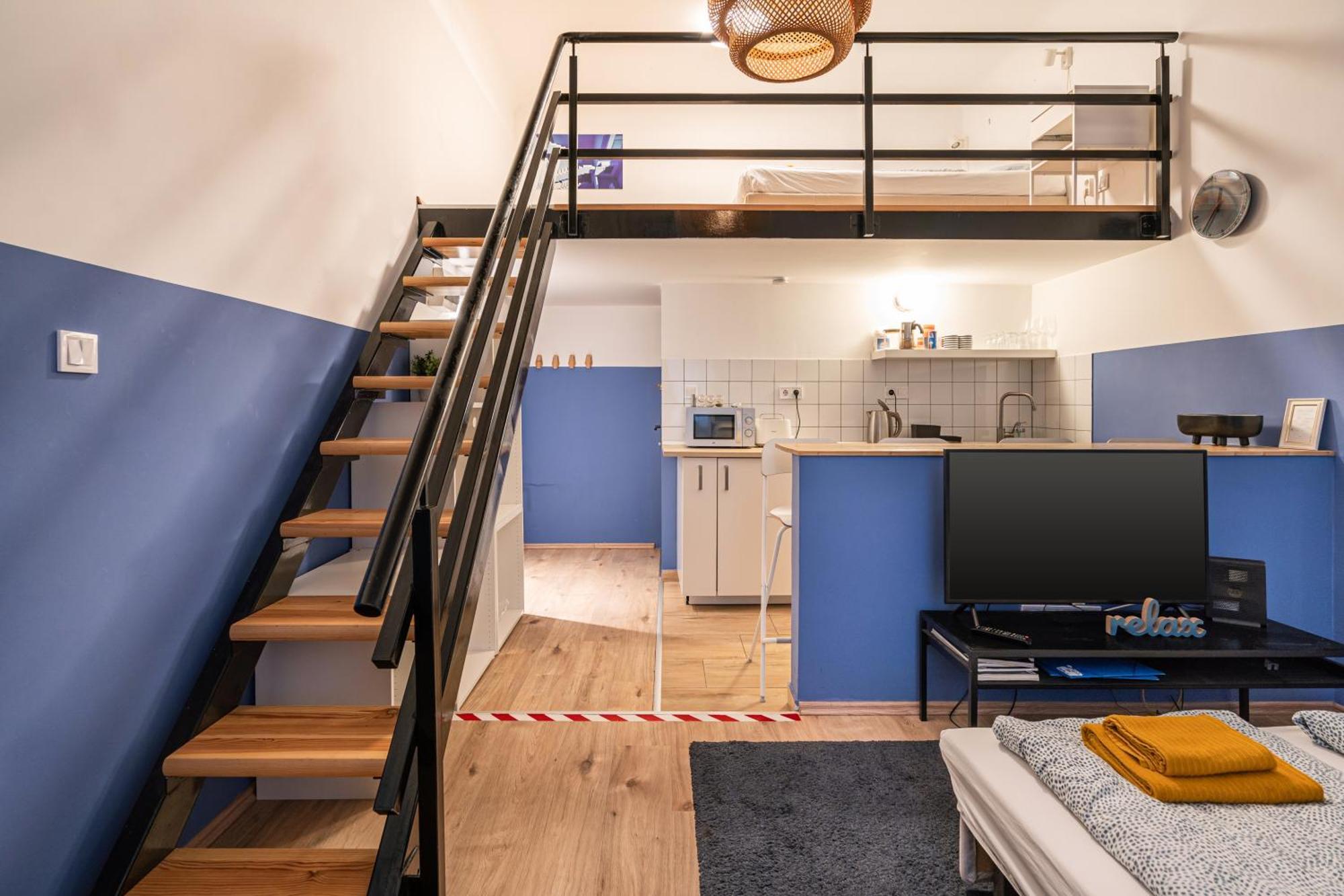 Cosy Studio In Central Party District W41 Blue Budapest Exterior photo
